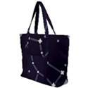 Celebrities Categories Universe Sky Zip Up Canvas Bag View1