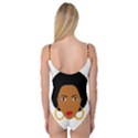 African American woman with сurly hair Camisole Leotard  View2