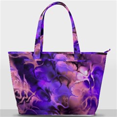 Fractal Flower Back Pocket Shoulder Bag  by Pakrebo