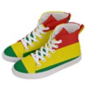 Bolivia Flag Men s Hi-Top Skate Sneakers View2