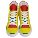 Bolivia Flag Women s Hi-Top Skate Sneakers View1