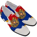 Borders Country Flag Geography Map Women Slip On Heel Loafers View3