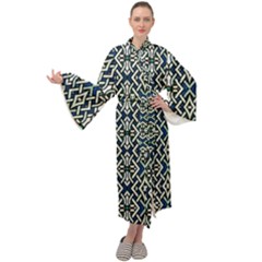 F 6 Maxi Tie Front Velour Kimono by ArtworkByPatrick