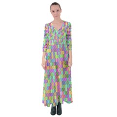 G 9 Button Up Maxi Dress by ArtworkByPatrick