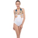 Sassy Halter Front Plunge Swimsuit View1