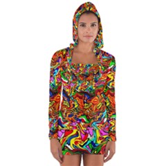 I 4 Long Sleeve Hooded T-shirt by ArtworkByPatrick