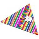 Rainbow Geometric Spectrum Wooden Puzzle Triangle View2