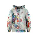 Floral Bouquet Kids  Zipper Hoodie View1