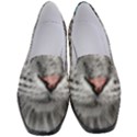 Cat Animal Cat Portrait Mackerel Women s Classic Loafer Heels View1