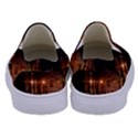 City Night Dark Architecture Lamps Kids  Canvas Slip Ons View4