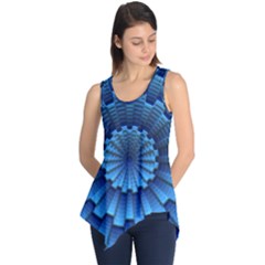 Mandala Background Texture Sleeveless Tunic by HermanTelo