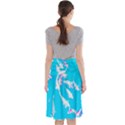 Koi Carp Scape Midi Beach Skirt View2