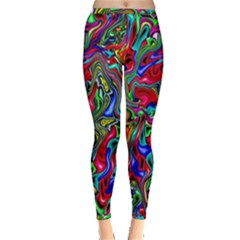 M 9 Inside Out Leggings by ArtworkByPatrick