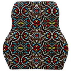 N 1 Car Seat Velour Cushion  by ArtworkByPatrick