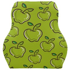 Fruit Apple Green Car Seat Velour Cushion  by HermanTelo