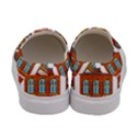 City Buildings Brick Architecture Women s Canvas Slip Ons View4