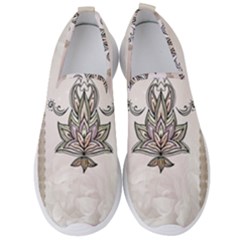 Elegant Decorative Mandala Design Men s Slip On Sneakers by FantasyWorld7