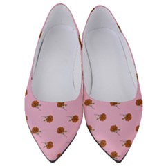 Peach Rose Pink Women s Low Heels by snowwhitegirl