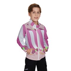 Easter Egg Colorful Spring Color Kids  Windbreaker by Simbadda