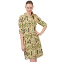 Na A 6 Long Sleeve Mini Shirt Dress View1