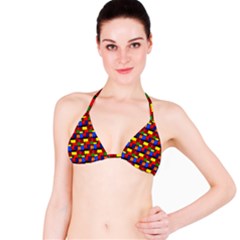 Colorful 59 Bikini Top by ArtworkByPatrick