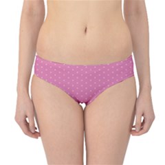 Polka Dotted Pinks Hipster Bikini Bottoms by retrotoomoderndesigns