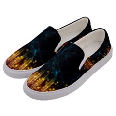 Architecture Buildings City Men s Canvas Slip Ons by Simbadda