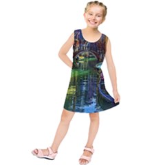 Venice City Italy Architecture Kids  Tunic Dress by Simbadda