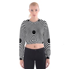 Circles 2 Cropped Sweatshirt by impacteesstreetweareight