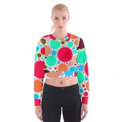 Dots Cropped Sweatshirt by impacteesstreetweareight