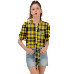 Cornish National Tartan Tie Front Shirt  by impacteesstreetwearfour