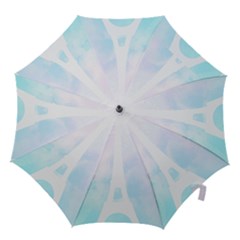 Pastel Eiffel s Tower, Paris Hook Handle Umbrellas (large) by Lullaby