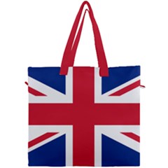 Uk Flag Canvas Travel Bag by FlagGallery