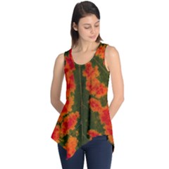 Fall Leaf Sleeveless Tunic by ADFGoddess