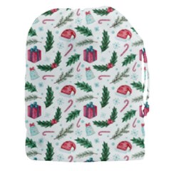 Christmas Background Drawstring Pouch (xxxl) by Simbadda