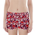 Nicholas Santa Christmas Pattern Boyleg Bikini Wrap Bottoms View1