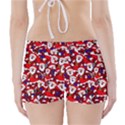 Nicholas Santa Christmas Pattern Boyleg Bikini Wrap Bottoms View2