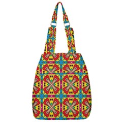 Seamless Pattern Tile Tileable Center Zip Backpack by Simbadda