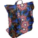 Mandala Pattern Kaleidoscope Buckle Up Backpack View2