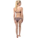 Coffee on Coffee Twist Bandeau Bikini Set View2