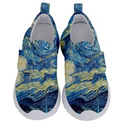 Starry Night Kids  Velcro No Lace Shoes by Vaneshart