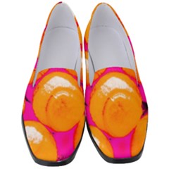 Pop Art Tennis Balls Women s Classic Loafer Heels by essentialimage