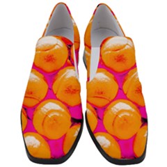 Pop Art Tennis Balls Women Slip On Heel Loafers by essentialimage