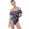 Summer 2019 50 Frill Detail One Piece Swimsuit View1