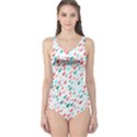 Rainy Day Pattern One Piece Swimsuit View1