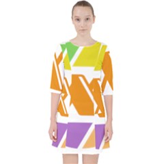 Xcoin Logo 200x200 Pocket Dress by Ipsum