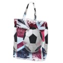 Soccer Ball With Great Britain Flag Giant Grocery Tote View1