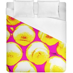 Pop Art Tennis Balls Duvet Cover (california King Size) by essentialimage