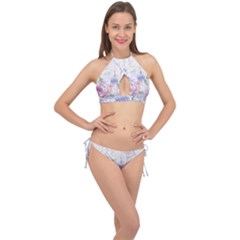 Wedding 979940 1280 Cross Front Halter Bikini Set by vintage2030