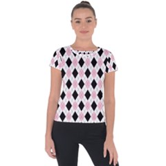 Argyle 316837 960 720 Short Sleeve Sports Top  by vintage2030